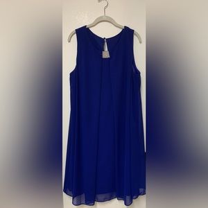 Perfect for wedding or graduation MSK Women’s purple/blue dress